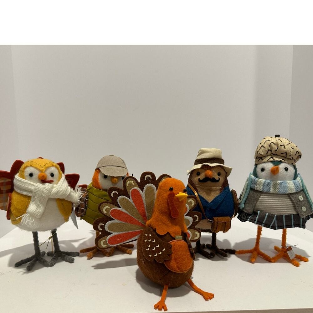 Lot of 5 Target fall birds Hyde and Eek Wondershop